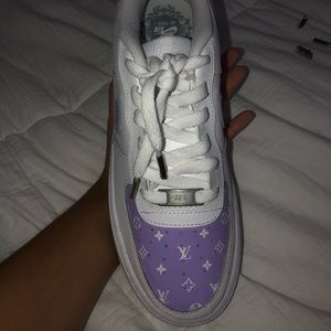 Custom Luis Vuitton Air Force 1